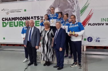 Dieci medaglie per l’Italscherma agli Europei individuali di Plovdiv