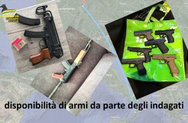 Traffico di droga e armi, 25 arresti tra Italia ed Europa