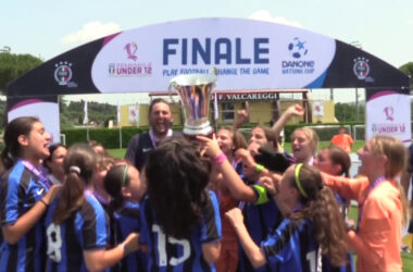 Alle ragazze dell’Inter Under 12 la 7^ Danone Nations Cup