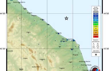 Terremoti, scossa magnitudo 3.9 nelle Marche