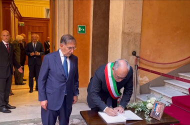 Napolitano, l’omaggio di Gualtieri in Senato