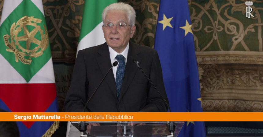 Mattarella “Germi dell’odio e del terrorismo aggrediscono la libertà”