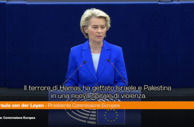 Medio Oriente, Von der Leyen “Hamas innesca nuova spirale violenza”