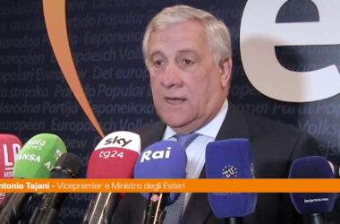 Tajani “Governo italiano vuole evitare escalation in Medio Oriente”