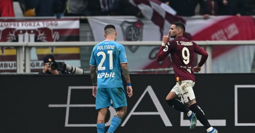 Il Napoli sprofonda a Torino, 3-0 per i granata