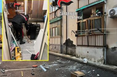 Esplode bombola del gas in casa, salvi 38enne ed i suoi tre bimbi a Catania