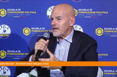 Descalzi “Per essere tranquilli serve progetto sicurezza energetica”