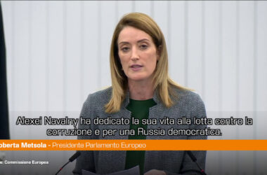 Russia, Metsola “Navalny non si è arreso e non lo faremo neanche noi”