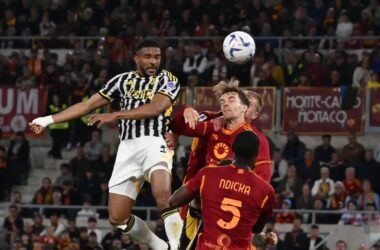 Bremer risponde a Lukaku, Roma-Juventus 1-1