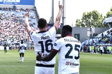 Sassuolo-Cagliari 0-2, i sardi restano in serie A