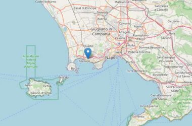 Sciame sismico nell’area dei Campi Flegrei, scossa maggiore di magnitudo 4.4