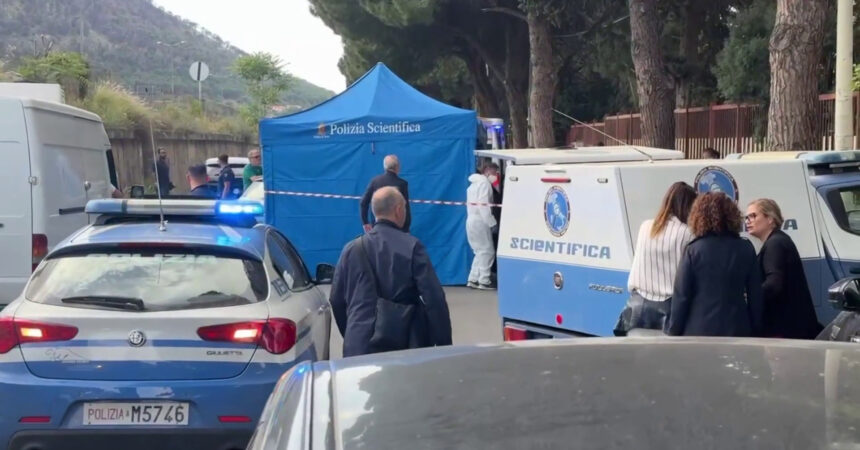 Palermo, omicidio imprenditore. La Polizia Scientifica al lavoro