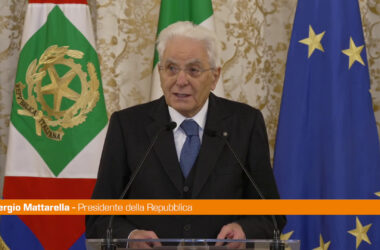 Mattarella “Incombono minacce alla pace”