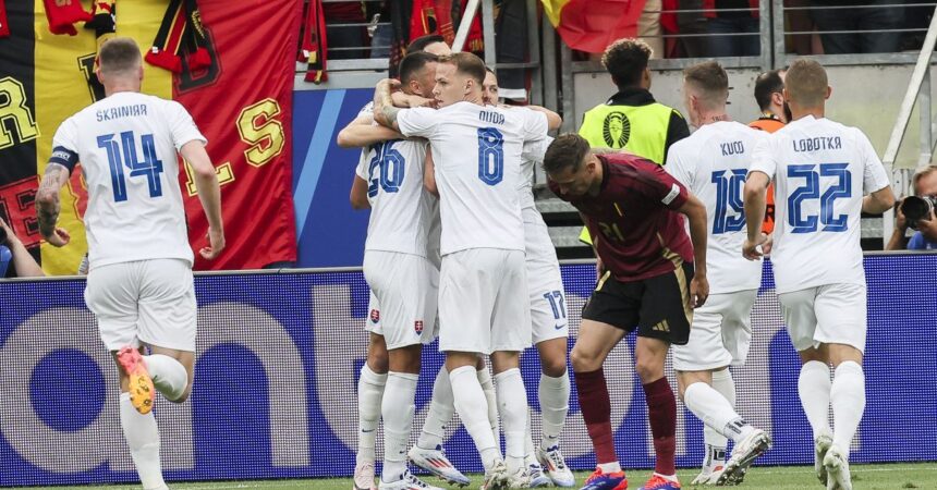 Impresa Slovacchia, Belgio sconfitto all’esordio 1-0