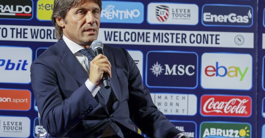 Conte “Il mio Napoli arrabbiato, poche chiacchiere e tanto lavoro”