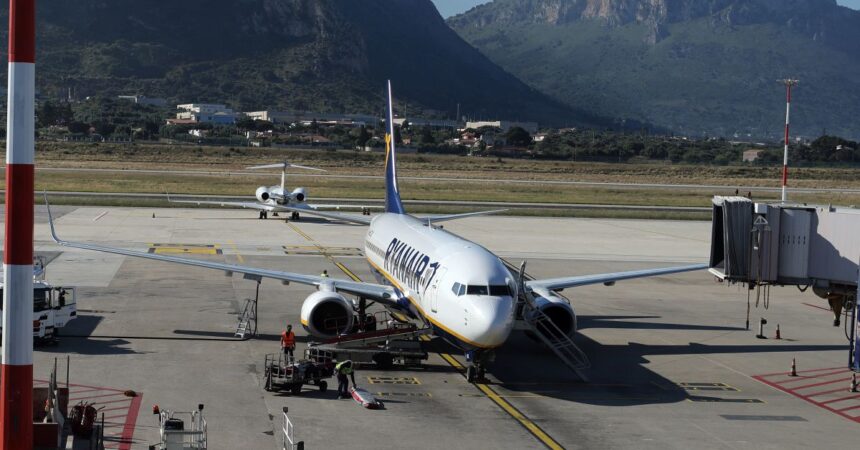 Aumentano i passeggeri all’Aeroporto “Falcone Borsellino” di Palermo