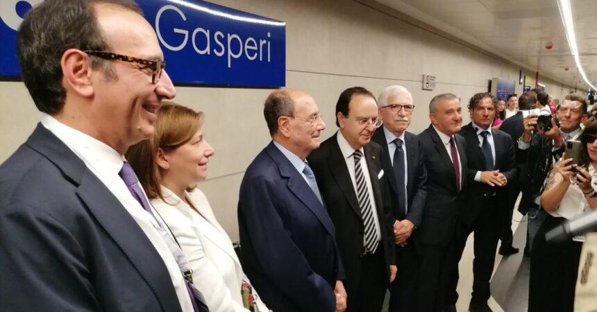 Passante ferroviario di Palermo, inaugurata la nuova fermata “De Gasperi”