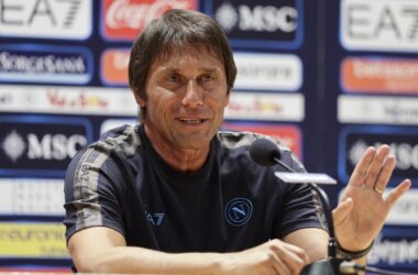 Conte “Ancora qualche scoria, ma l’obiettivo del Napoli è l’Europa”