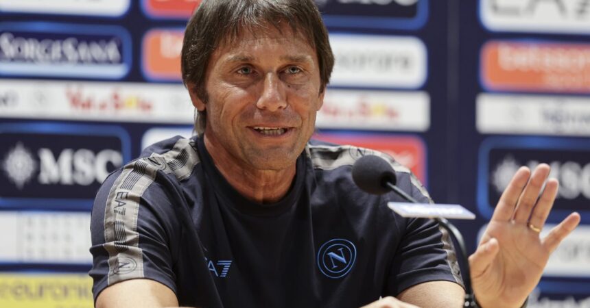 Conte “Ancora qualche scoria, ma l’obiettivo del Napoli è l’Europa”