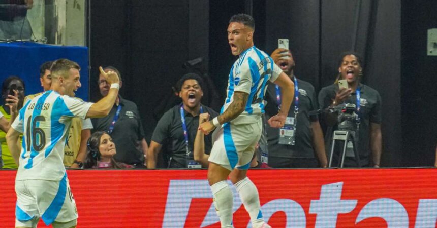 Lautaro gol, seconda Copa America di fila per Argentina