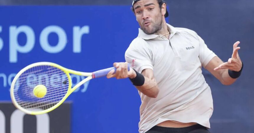 Berrettini batte Tsitsipas, 2^ finale stagionale a Gstaad