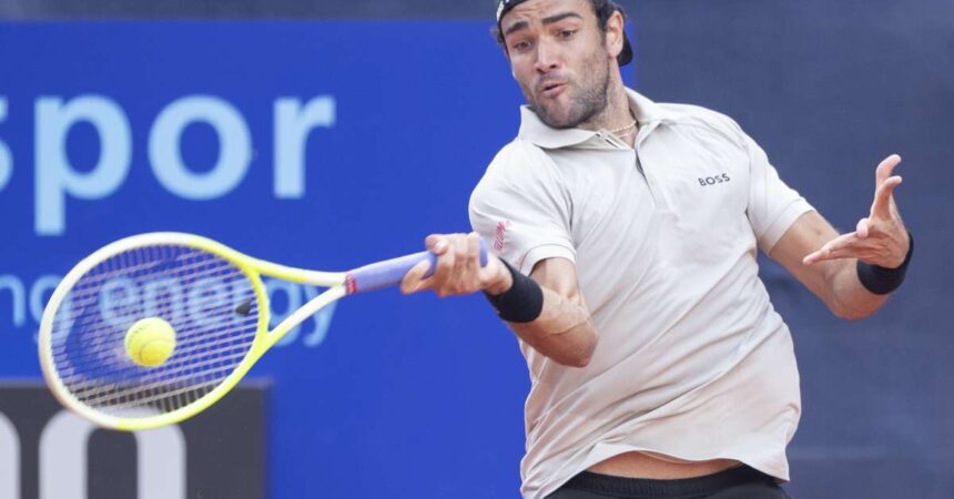 Berrettini trionfa a Gstaad, Halys battuto in due set