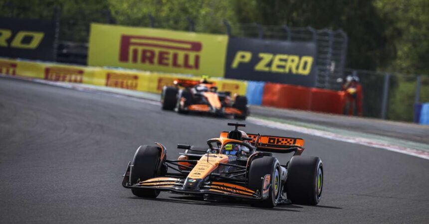 Trionfo McLaren in Ungheria, Norris cede la vittoria a Piastri