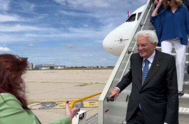 Mattarella arriva a Parigi in occasione dell’apertura dei Giochi