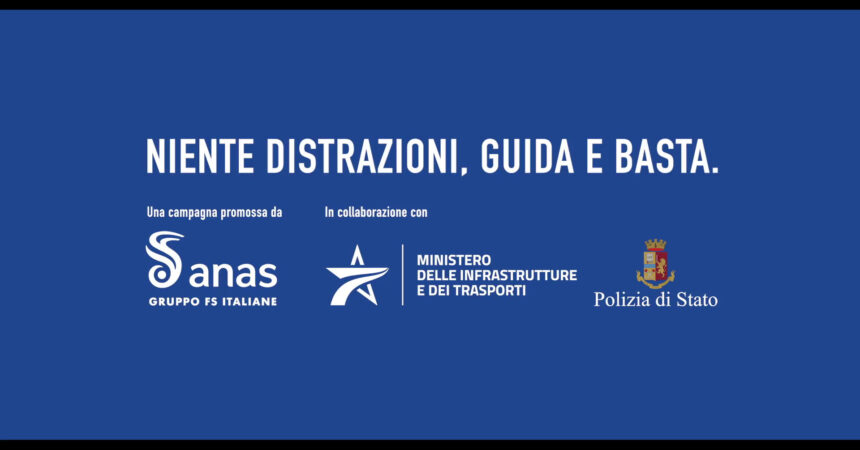 “Guida e Basta”, parte spot Anas sulla sicurezza stradale