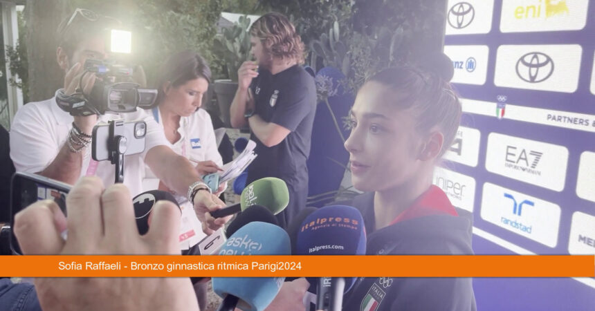 Raffaeli bronzo a Parigi “Fiera rappresentare ginnastica ritmica”