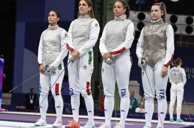 Italia argento nel fioretto donne a squadre