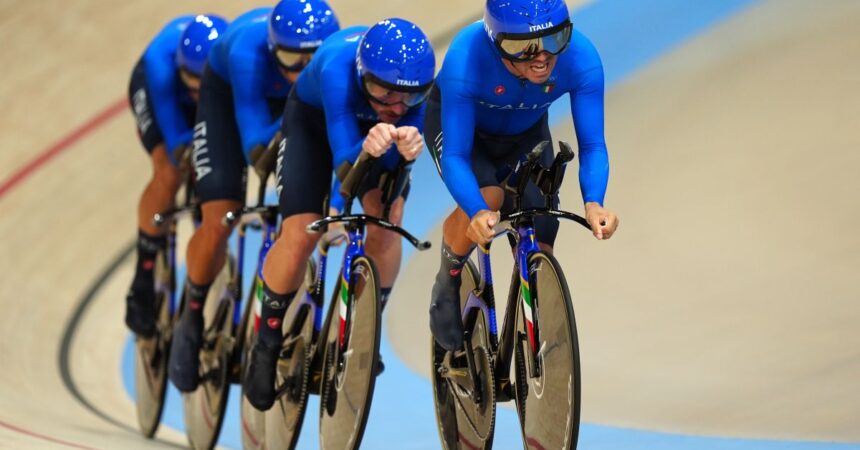 Bronzo Italia nell’inseguimento a squadre maschile