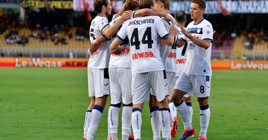 Brescianini e Retegui trascinano l’Atalanta, Lecce travolto 4-0