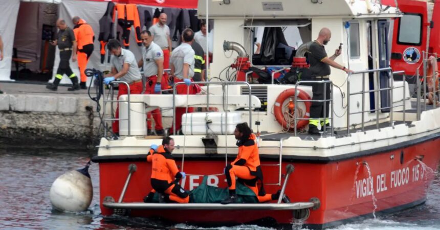 Naufragio yacht, recuperati i corpi di cinque dei sei dispersi