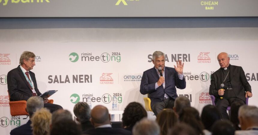 Ius scholae, Tajani al Meeting “Mondo è cambiato, bisogna andare avanti”