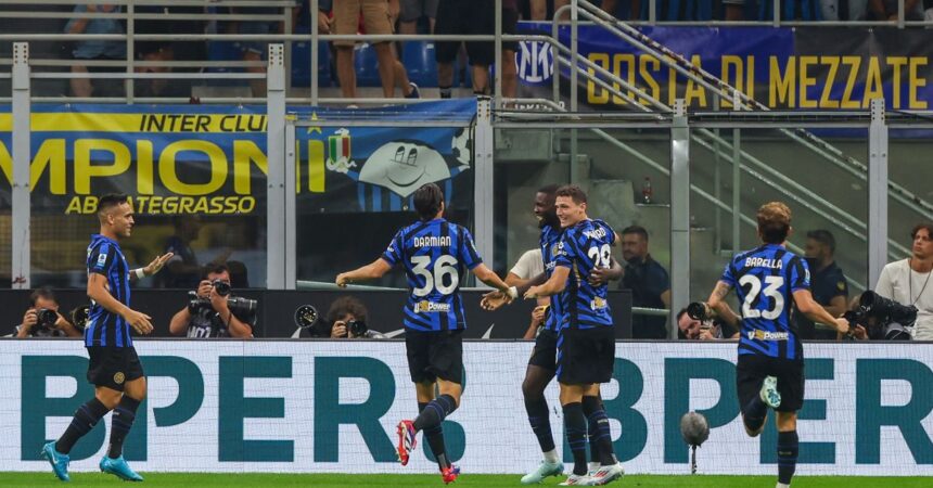 Show dell’Inter a San Siro, Atalanta travolta 4-0