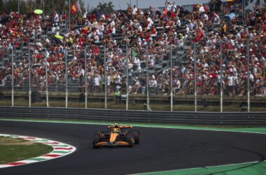 Norris in pole a Monza e prima fila McLaren, 4° Leclerc e 5° Sainz