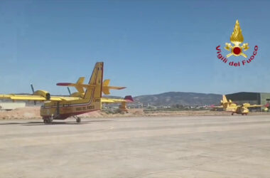 Dall’Italia due Canadair per l’emergenza incendi in Grecia