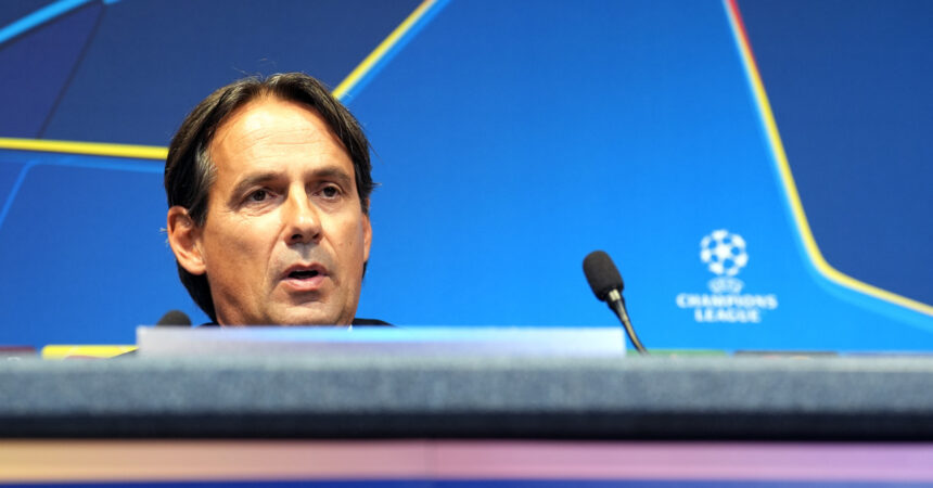 Inzaghi “Contro il ManCity servirà un’Inter gigantesca”