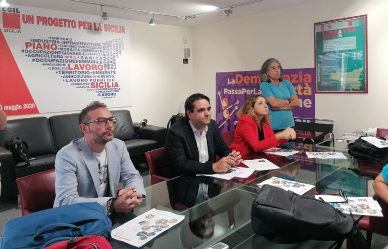 La Cgil Sicilia lancia una nuova campagna di manifestazioni e proposte