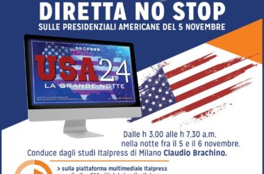 “La Grande Notte”, diretta no stop dell’Italpress per le elezioni Usa