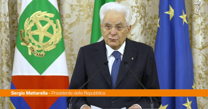 Mattarella “Tutelare acqua e suolo, beni comuni fondamentali”