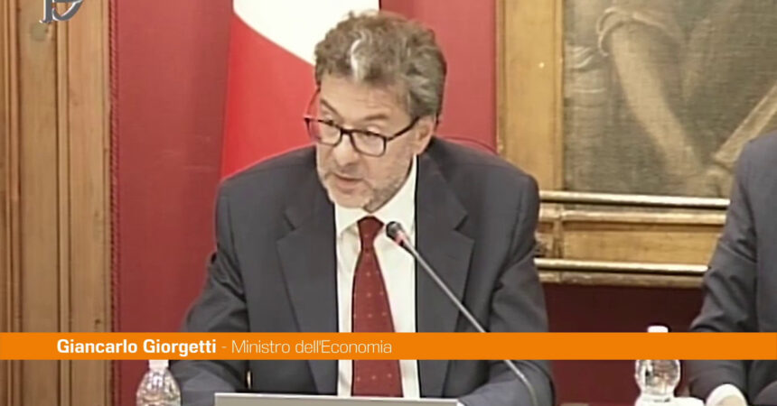 Giorgetti “Piano strutturale di bilancio ambizioso ma realistico”