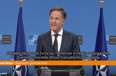 Nato, Rutte “Aumentare le spese per la difesa”