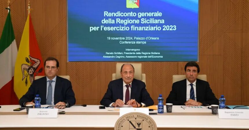 Regione ripiana disavanzo per 3,1 miliardi, Schifani “Risultato storico”