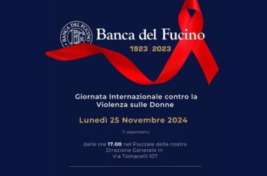 Banca del Fucino, uno street event a Roma contro la violenza sulle donne