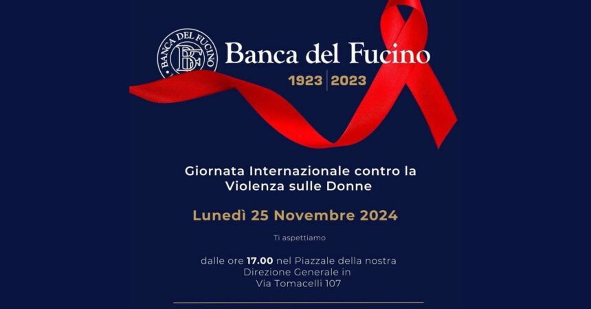 Banca del Fucino, uno street event a Roma contro la violenza sulle donne