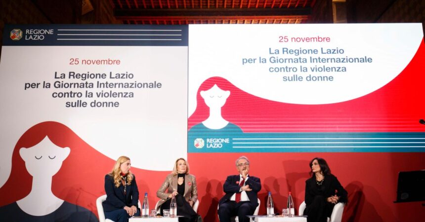 Violenza sulle donne, al via campagna della Regione Lazio “Non Sei Sola”