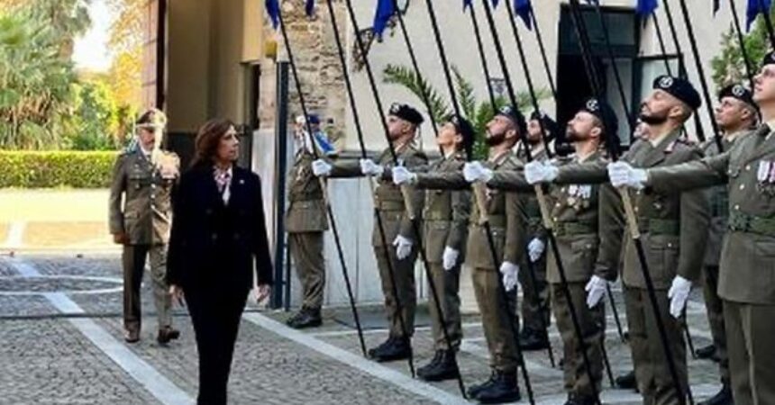 Il sottosegretario Rauti a Palermo in visita al Comando Militare Esercito Sicilia