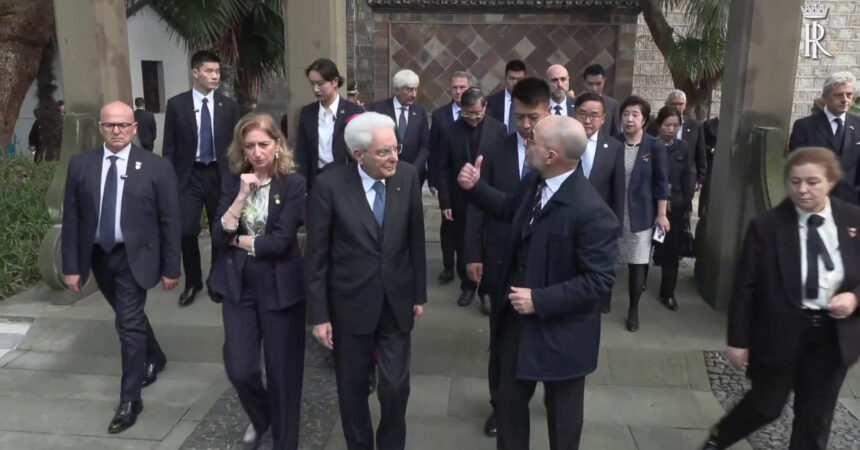 Cina, Mattarella visita il cimitero dei missionari cattolici